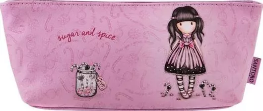 Santoro Sugar & Spice Κασετίνα με 1 Θήκη Ροζ