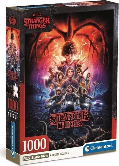 Stranger Things Puzzle 2D 1000pcs