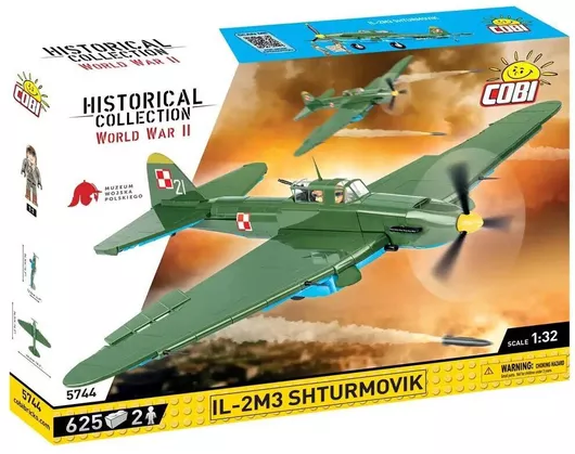 Τουβλάκι Cobi Historical Collection Wwii Il-2m3 Shturmovic για 7+ Ετών 625τμχ