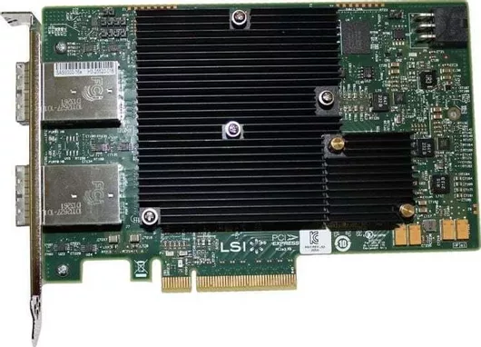 Lsi PCIe 3.0 x16 Controller with 4x SFF-8644 SAS Ports, Model 9302-16e (Part Number: 05-25688-00)