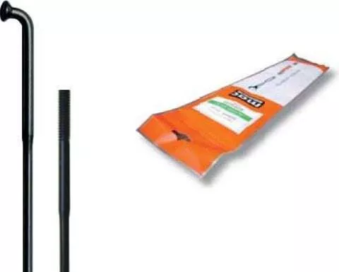Cn Spoke Spokes Db474 2.0-1.5-2.0 Stainless Steel 296mm Black Σετ 36τμχ