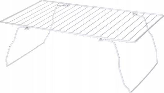 Storage Solutions Półka Na Blat Kuchenny Metalowa Na Nóżkach 37 X 21 X 13,5 Cm