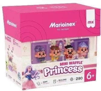 Τουβλάκι Marioinex Waffle Mini - Princess για 6+ Ετών 280τμχ