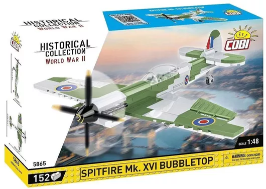 Τουβλάκι Cobi Historical Collection WWII Spitfire Mk. XVI Bubbletop - British Mysliwski για 7+ Ετών 152τμχ.