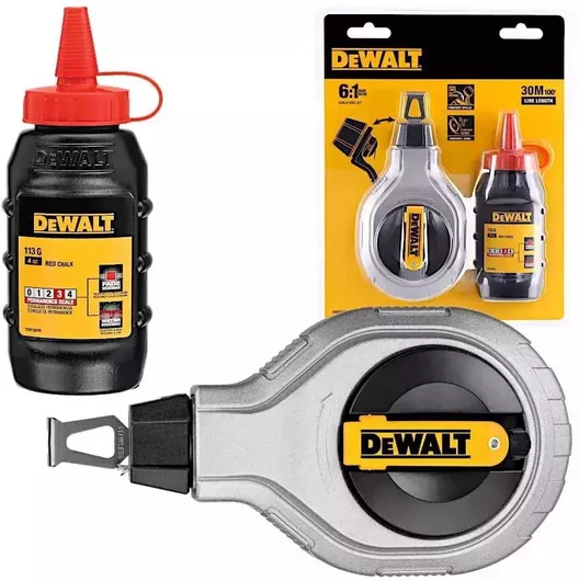 Dewalt DWHT47408-0 Kit Χάραξης Νήμα Κιμωλίας με Πούδρα