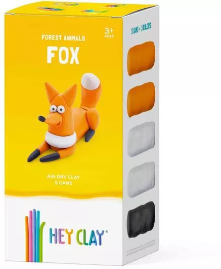Πηλός Hey Clay Forest Animals Πολυμερικός Σετ