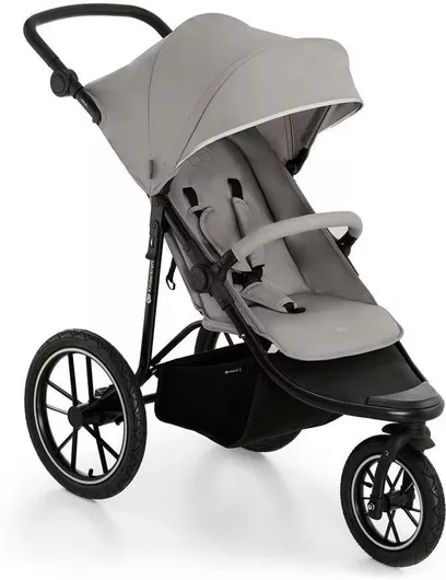 Καρότσι Μωρού Kinderkraft Helsi Kατάλληλο για Nεογέννητο Dust Grey