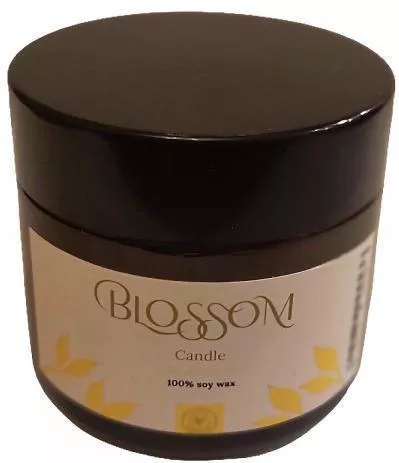 Blossom Διακοσμητικό Κερί 50gr Μπεζ