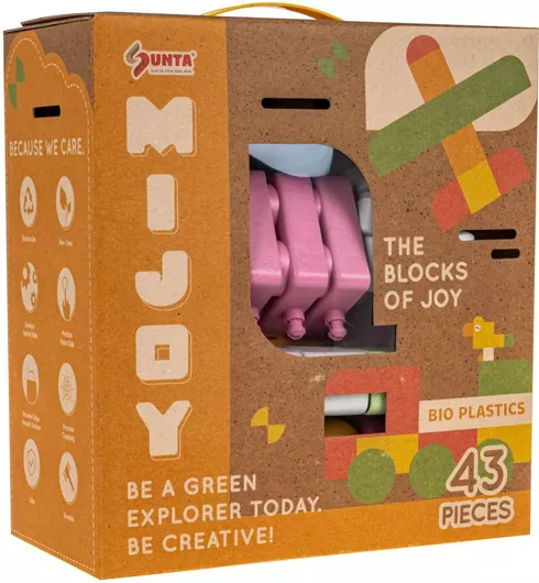 Τουβλάκι Ramiz BIO Blocks για 1.5+ Ετών 43τμχ