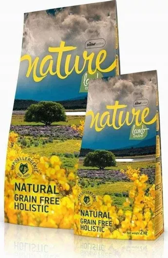 Nature 12kg Ξηρά Τροφή Σκύλων χωρίς Σιτηρά με Αρνί