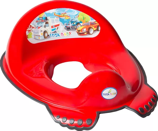 Παιδικό Κάθισμα Τουαλέτας Tega Baby με Σκληρή Επιφάνεια Κόκκινο