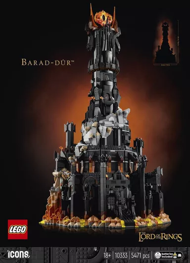 Lego Icons: The Lord of the Rings: Barad-dûr #10333