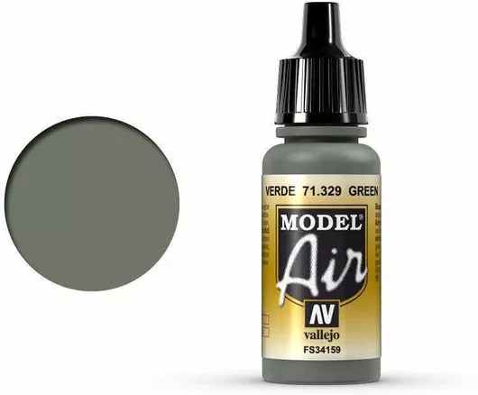 Χρώμα Μοντελισμού Acrylicos Vallejo Model Air Πράσινο 17ml