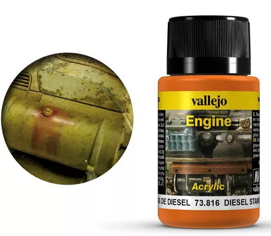 Χρώμα Μοντελισμού Acrylicos Vallejo Effects Καφέ 40ml