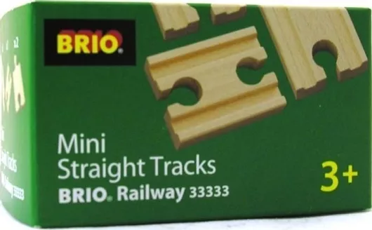 Brio Toys Mini Straight Tracks - Age
