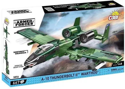 Τουβλάκι Cobi A-10 Thunderbolt II Warthog για 8+ Ετών 667τμχ.
