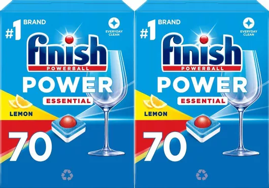 Ταμπλέτες Πλυντηρίου Πιάτων Chemia Power Essential Λεμόνι - 70 Τεμάχια