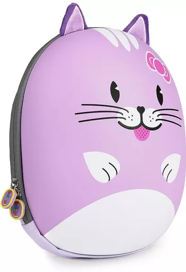 Παιδική Τσάντα Πλάτης Boppi 27x26x10cm Cat Μοβ