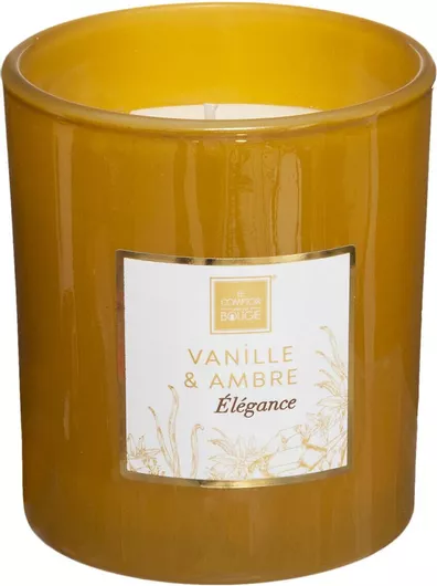 Αρωματικό Κερί Atmosphera σε Βάζο Amber 8x9cm