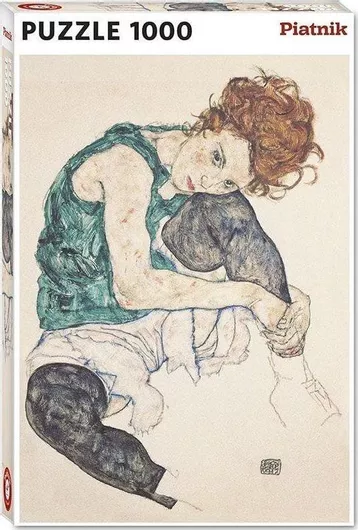 Piatnik Puzzle 1000 Σίλε Καθιστή Γυναίκα Piatnik