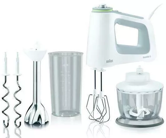 Braun Multimix 5 HM 5137 Μίξερ Χειρός 750W Λευκό
