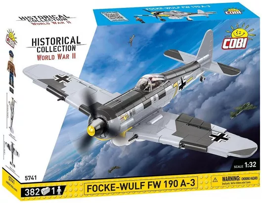 Τουβλάκι Historical Collection - Focke-Wulf Fw 190 A3 για 7+ Ετών 382τμχ.