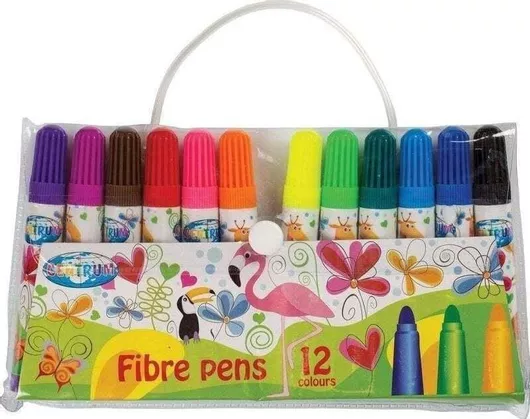 Centrum Short Tipped Pens Op Pvc Center Giraffe 80434 Mix*12