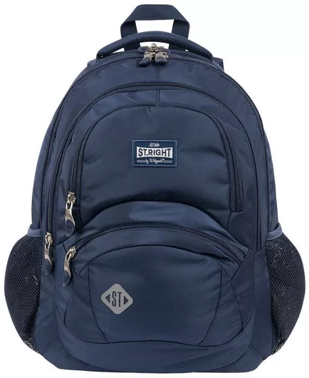 St.right Grey Ombre Backpack with 4 Compartments - Model BP-05