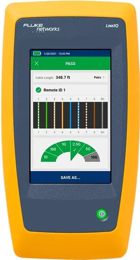 Tester Καλωδίου Δικτύου Fluke FLN-LIQ-100