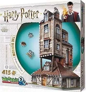 Tactical Puzzle Harry Potter Burrow 3d 280 Pieces