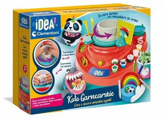 Πηλός Clementoni Pottery Wheel Εργαλεία Μοντελοποίησης Σετ