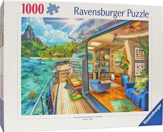Παζλ Ravensburger Ταξίδι Στους Τροπικούς 1000 Κομμάτια