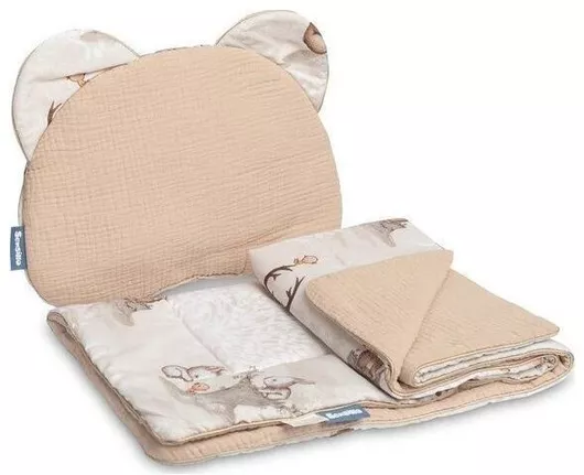 Σετ Προίκας Καροτσιού Sensillo Καφέ