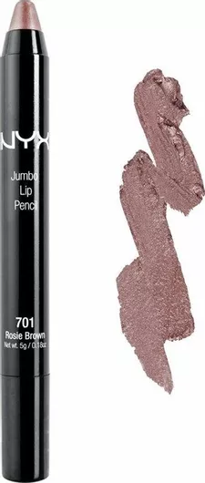 Nyx Professional Makeup Jumbo Lip Pencil Pencil Κραγιόν Sheer 701 Rosie Brown 5gr