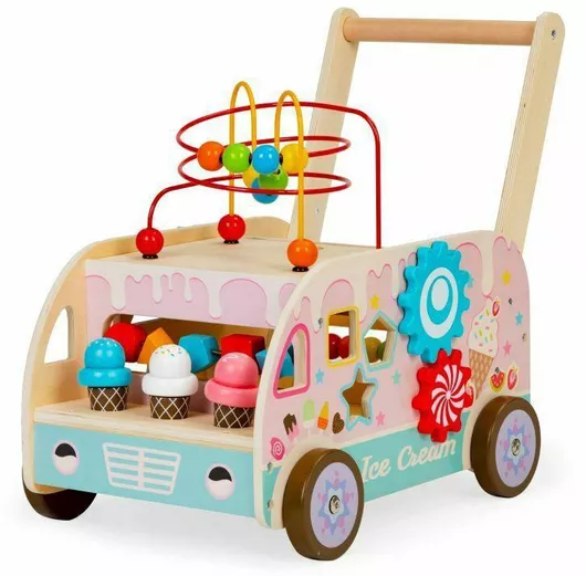 Περπατούρα Ecotoys "Παγωτατζίδικο" με Τουβλάκια για 36+ Μηνών
