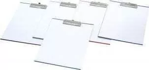 PBS Connect PBS A4 Clipboard with Clips - Mixed Colours (2706001PL-99)