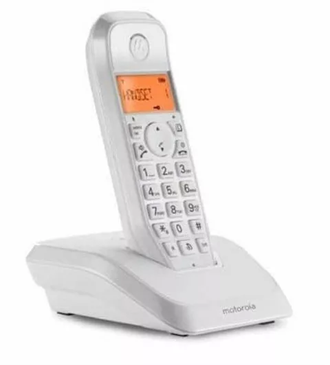 Motorola S1201 Ασύρματο Τηλέφωνο Λευκό