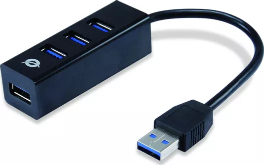 USB 3.0 Hub Conceptronic 4 Θυρών με σύνδεση USB-A / USB-C