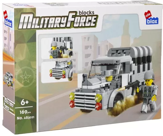 Τουβλάκι Alleblox Military Force για 6+ Ετών 169τμχ