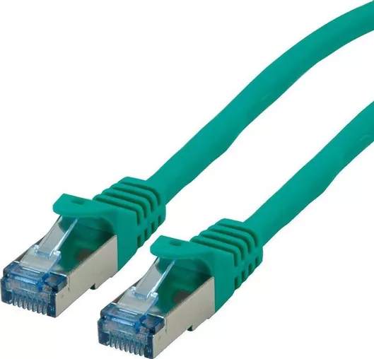 Καλώδιο Δικτύου Roline S/FTP Cat.6a Ethernet 0.3m Πράσινο