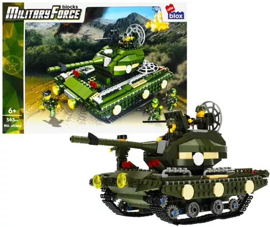 Τουβλάκι Alleblox Military Force για 6+ Ετών 563τμχ