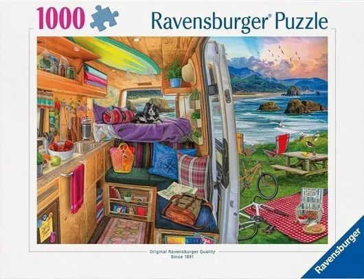 Θέα Από Το Τροχόσπιτο Puzzle 2D 1000pcs