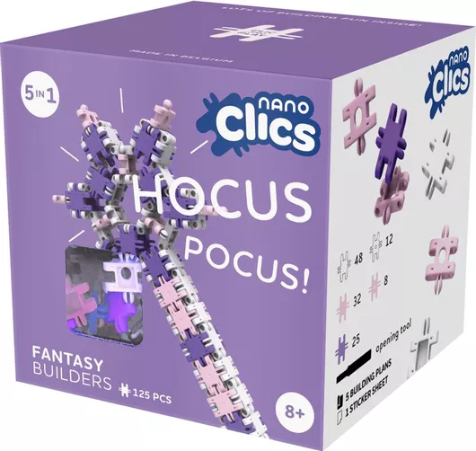 Τουβλάκι Clics Toys Clicformers για 8+ Ετών 125τμχ