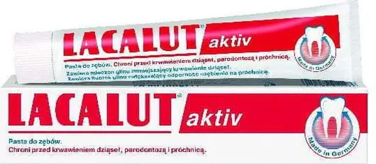 Lacalut Toothpaste Οδοντόκρεμα με Χλωρεξιδίνη 75ml