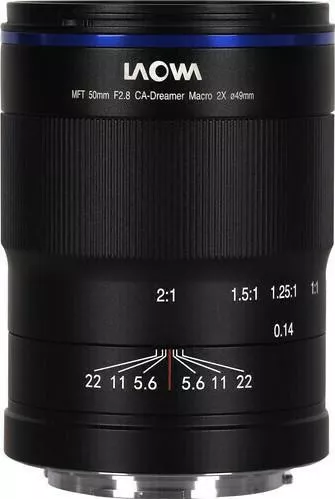 Φωτογραφικός Φακός Laowa Crop Venus Optics 50mm f/2.8 2X Ultra APO Telephoto / Macro για Micro Four Thirds (MFT) Mount Μαύρος