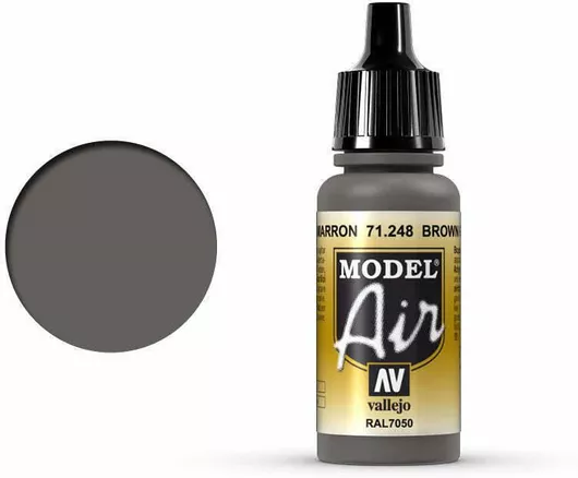 Χρώμα Μοντελισμού Acrylicos Vallejo Model Air Καφέ 17ml