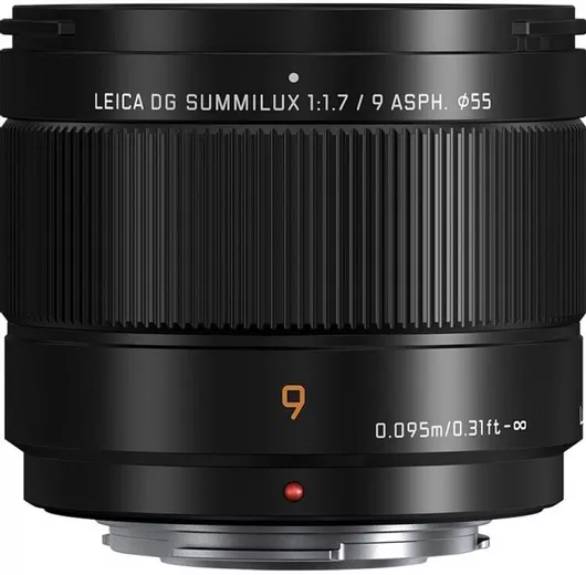 Φωτογραφικός Φακός Panasonic Crop Lumix F1.7 Leica Summilux Wide Angle για Micro Four Thirds (MFT) Mount Μαύρος