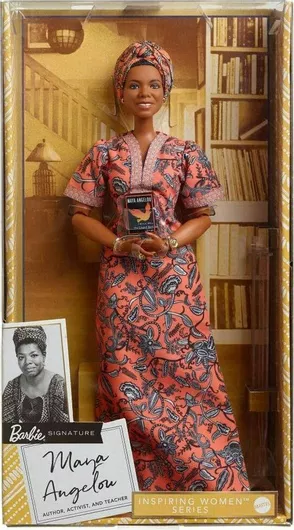 Barbie Inspiring Women Maya Angelou Συλλεκτική Κούκλα - Mattel