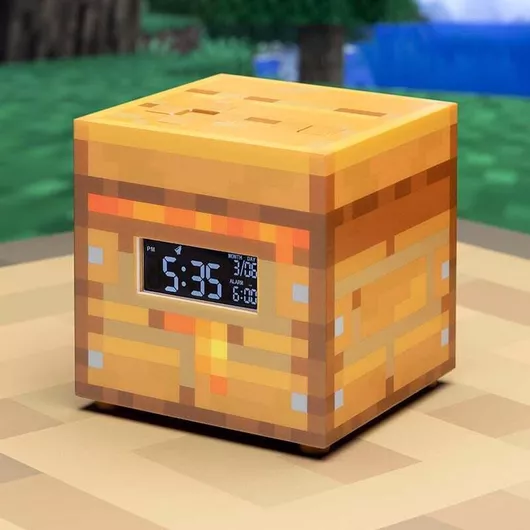 Παιδικό Επιτραπέζιο Ρολόι Paladone Minecraft