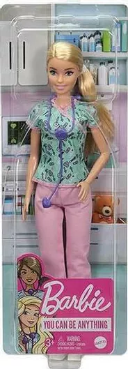 Barbie Νοσοκόμα Κούκλα Mattel για 3+ Ετών 30cm